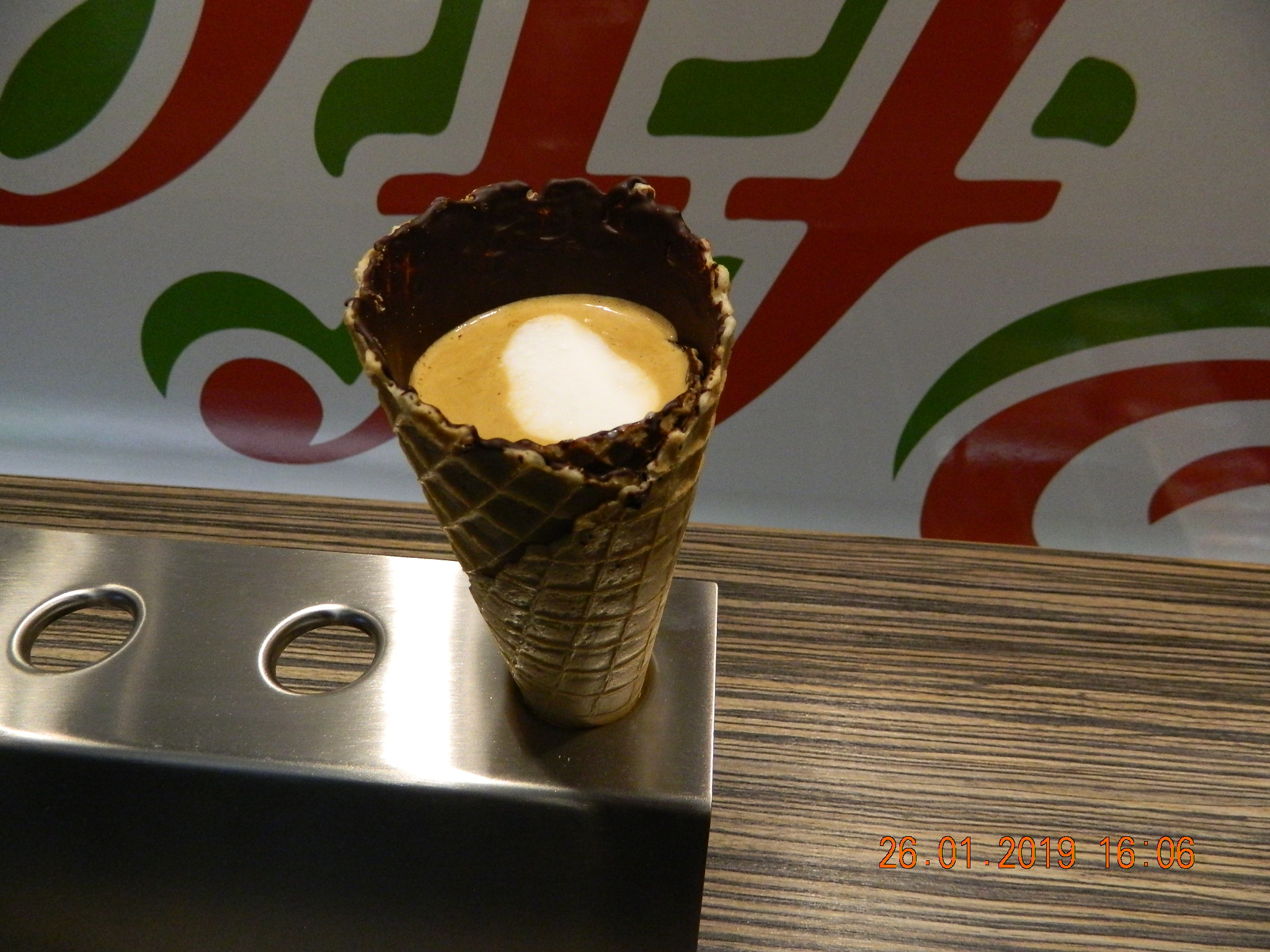 Coffee in a Cone